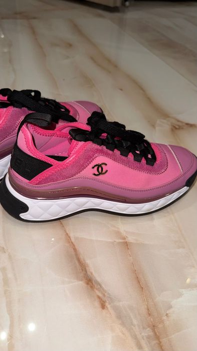 Chanel маратонки в розово