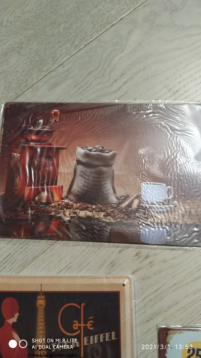 Plăcuțe decorative tema cafea
