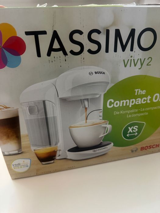 Espressor Bosch Tassimo Vivy 2 – ca nou, folosit de 2-3 ori, cu cutie originală