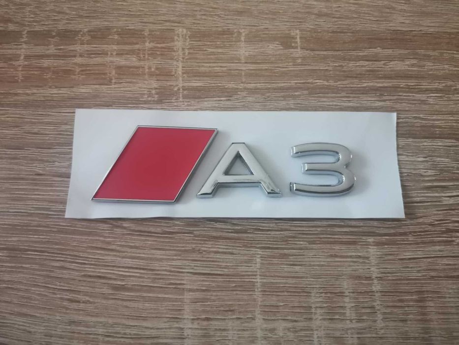 сребриста емблема Audi A3 нов стил
