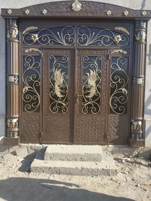 Под заказ навес, решетка, дарвоза эшик