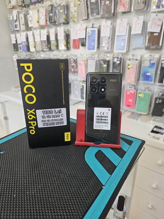 Poco X6 Pro, 12/512 GB, Nou, Garanție