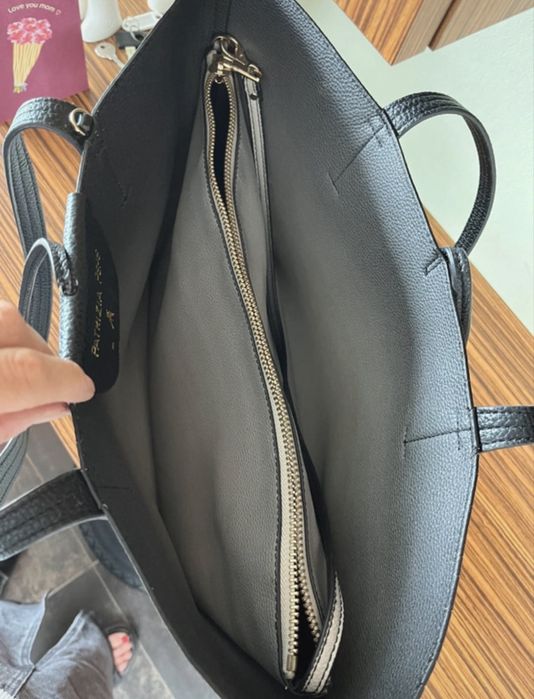 Чанта Patrizia pepe бяло черна