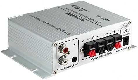 Lepy LP-V3S-Silver 25Wx2 Amplificator digital