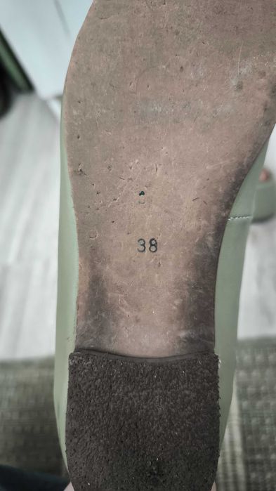 Фисташковые балетки