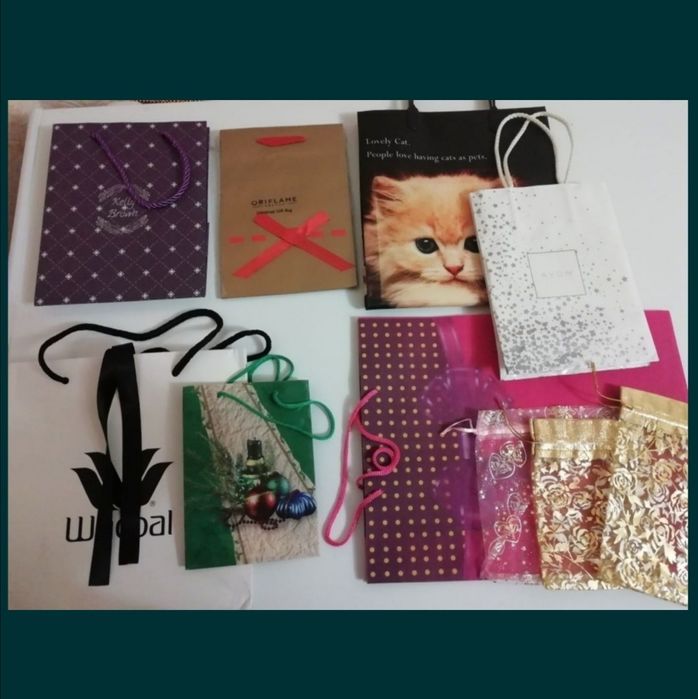 Подарочные пакеты. Цена за всё.