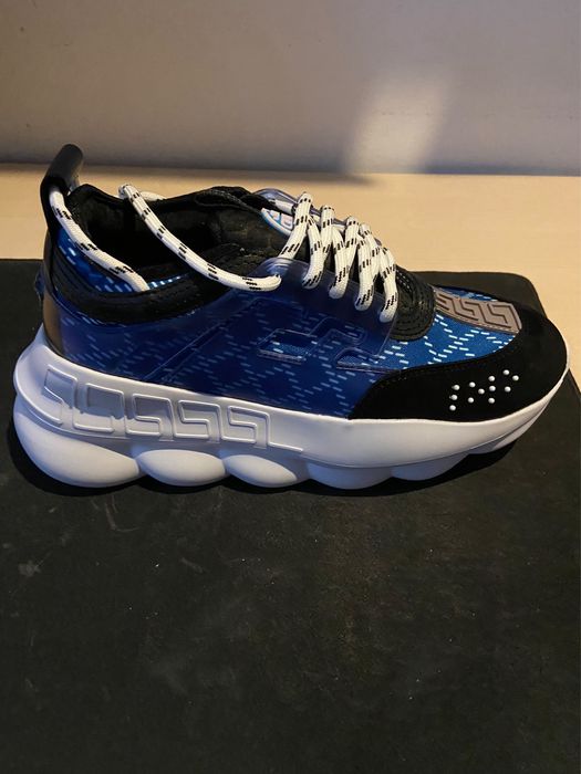 Versace Chain Reaction Black and Blue.