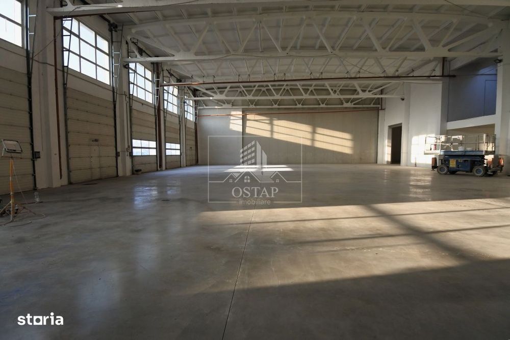 Hala 800 mp-acces TIR-birouri-grup sanitar-toate utilitatile-parcare