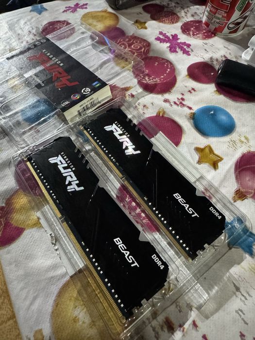 Memorie Kingston FURY Beast RGB 16GB DDR4 3600MHz