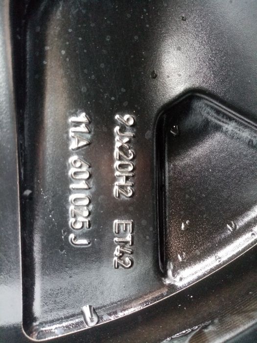 Jante originale VW ID4 20" cu anvelope de vara dot 2021