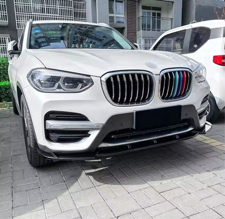 Лип спойлер / добавка за предна броня за BMW X3 / X4 G01 / G02 2018-2022 lip - преден лип