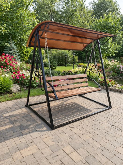 Садовая качеля.        .