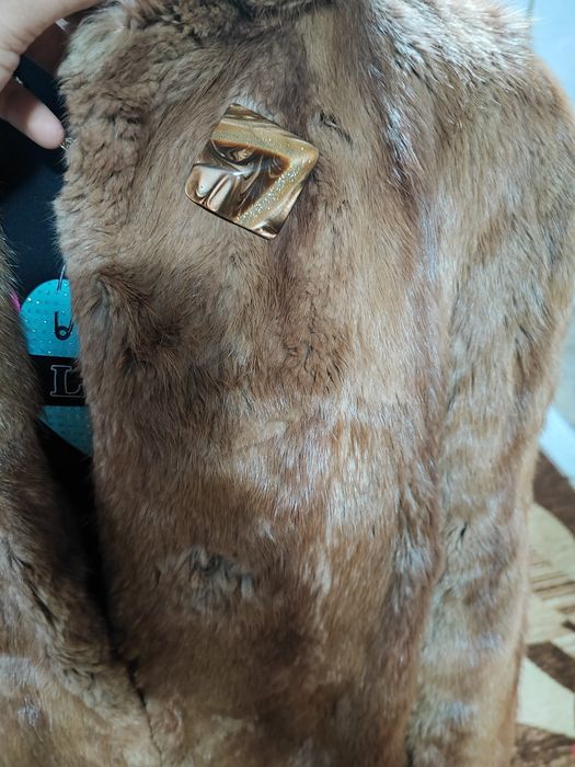 Палто от естесвен косъм