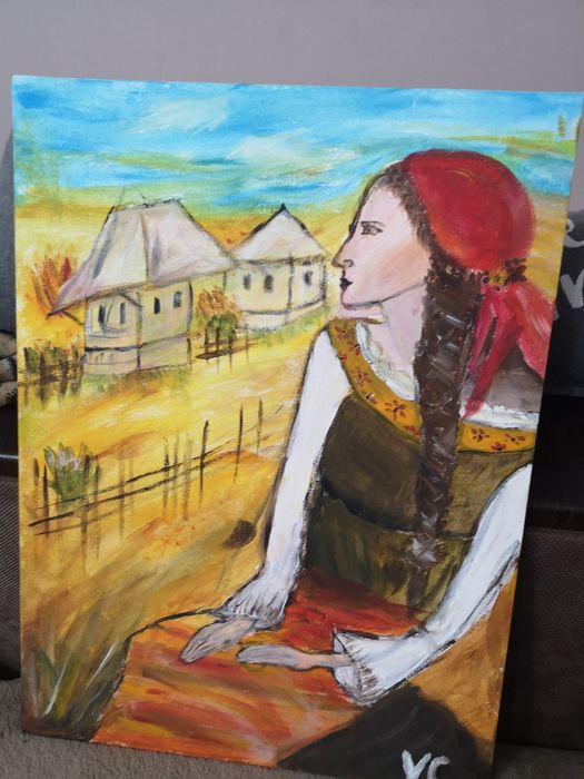 Картина " Българка"