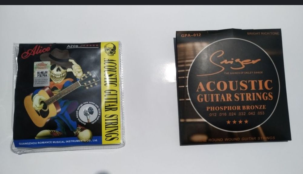 Струны гитарные.