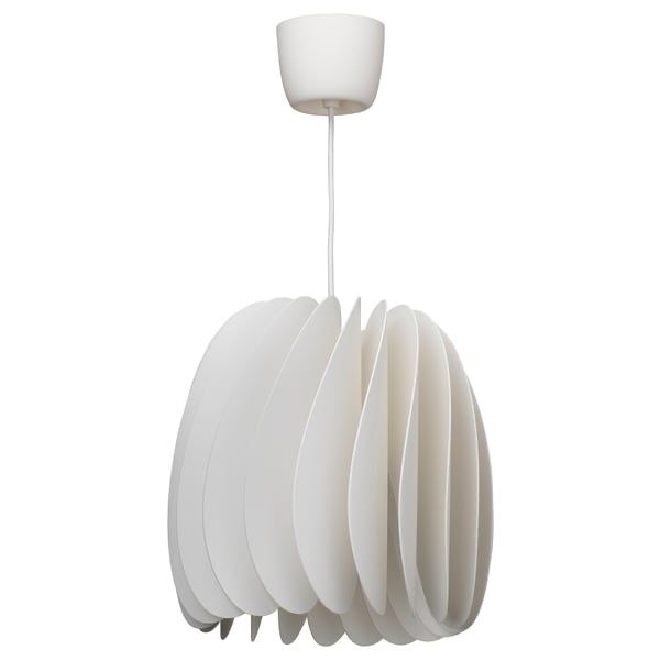 Новый подвесной светильник IKEA SKYMNINGEN, белый, 42 см
