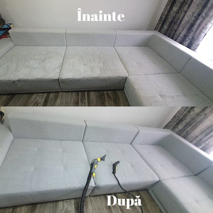 Curatare tapițerie, canapele, colțare, saltele