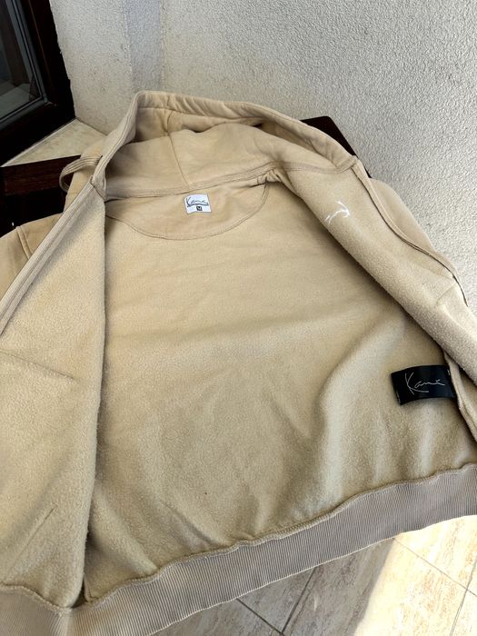 Дамски суичър с цип KARL KANI - размер М, КАТО НОВ