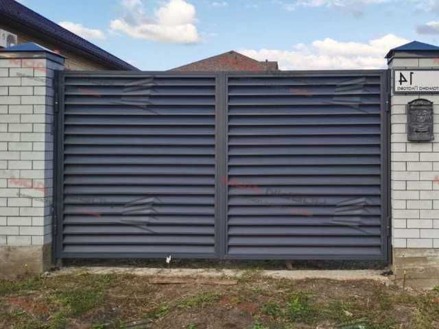 Забор жалюзи еврозабор