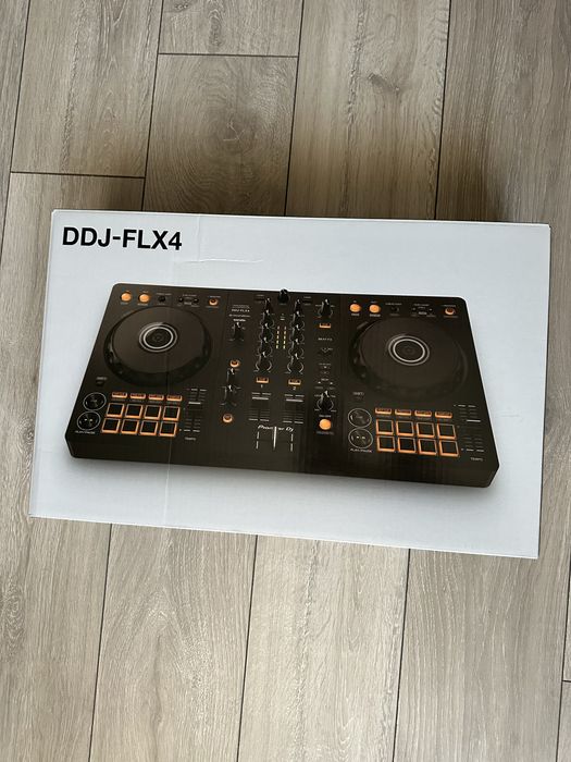 DJ контролер Pioneer FLX-4 + слушалки