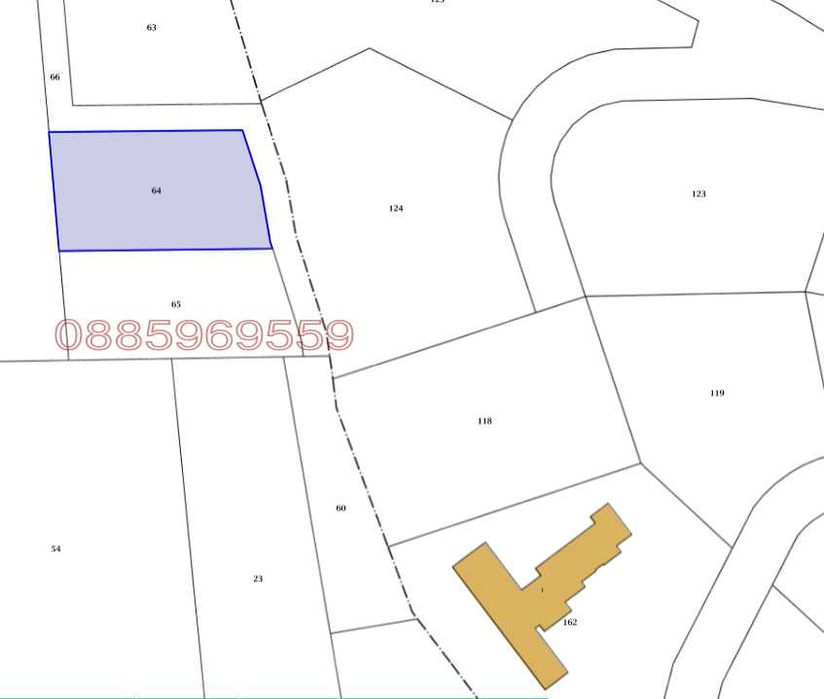 Продава се Парцел в с. Старозагорски бани, Област Стара Загора - 899 кв.м за 85 €/кв.м - Снимка #3