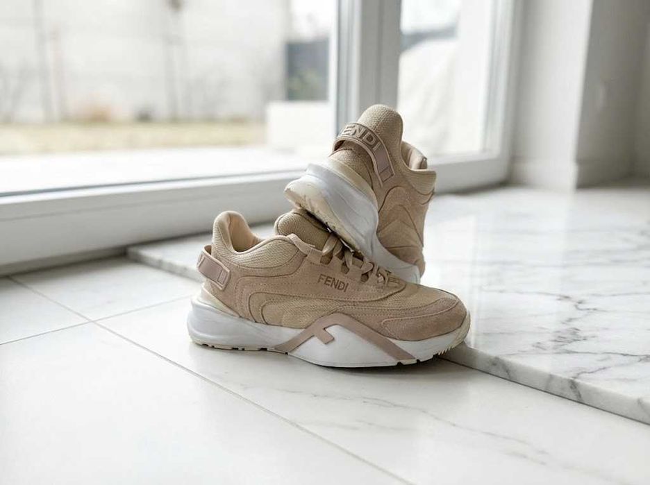 Adidasi FENDI Flow Suede - Adidasi PREMIUM Full Box