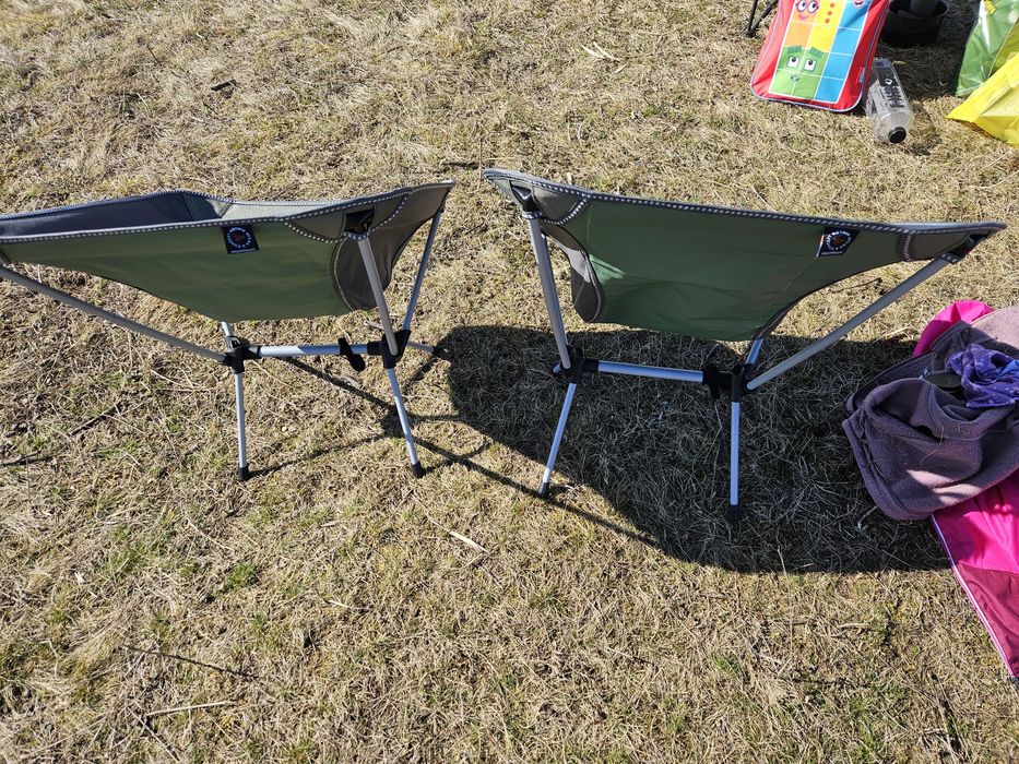 Scaune camping - 3 bucati in huse transport