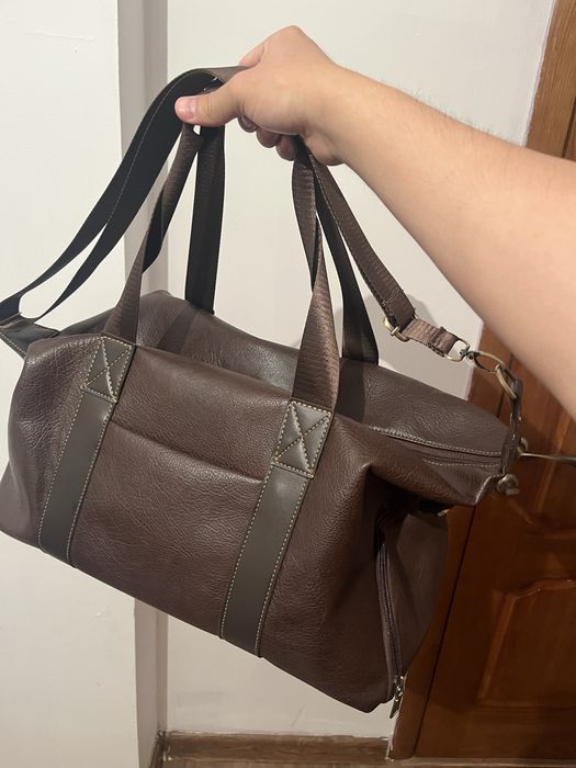 Дорожная сумка кожа