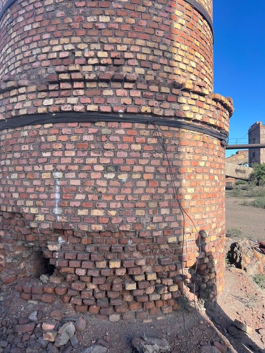 Трубы кирпичные ТЭЦ