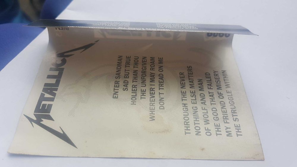 Metallica- caseta album