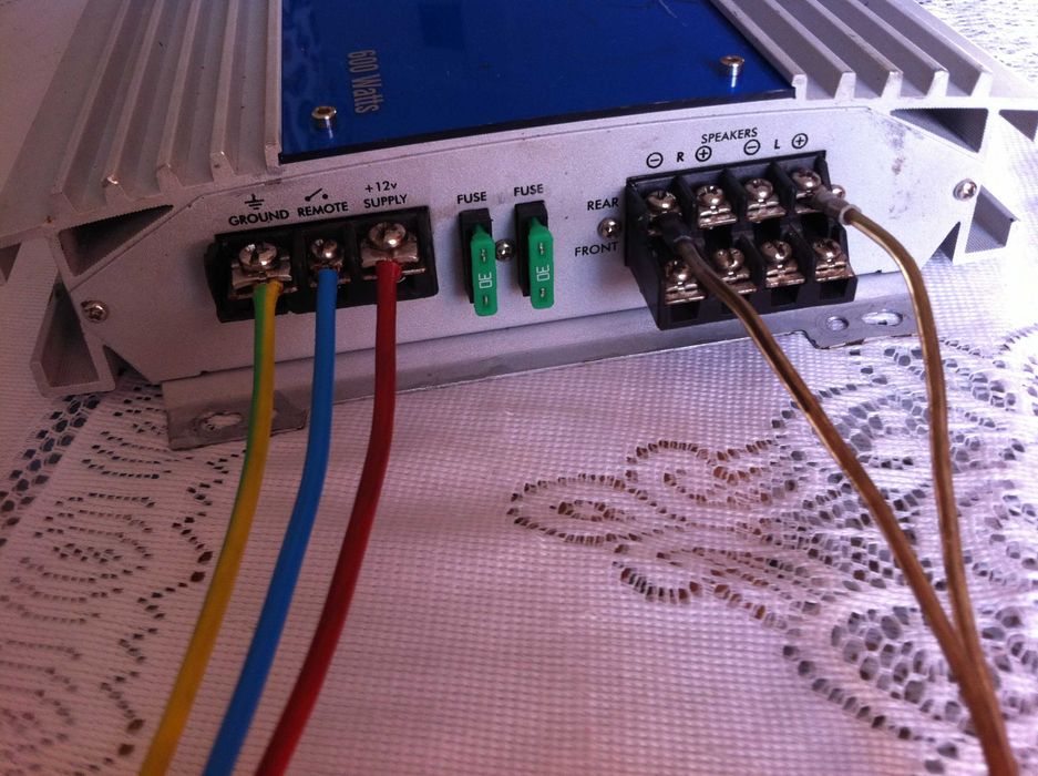 Amplificator Blaupunkt max800W/Renegade max 1100W/Sig. ANL125A (statie