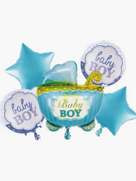 Шар Оформления Gender Party Насос в ПОДАРОК