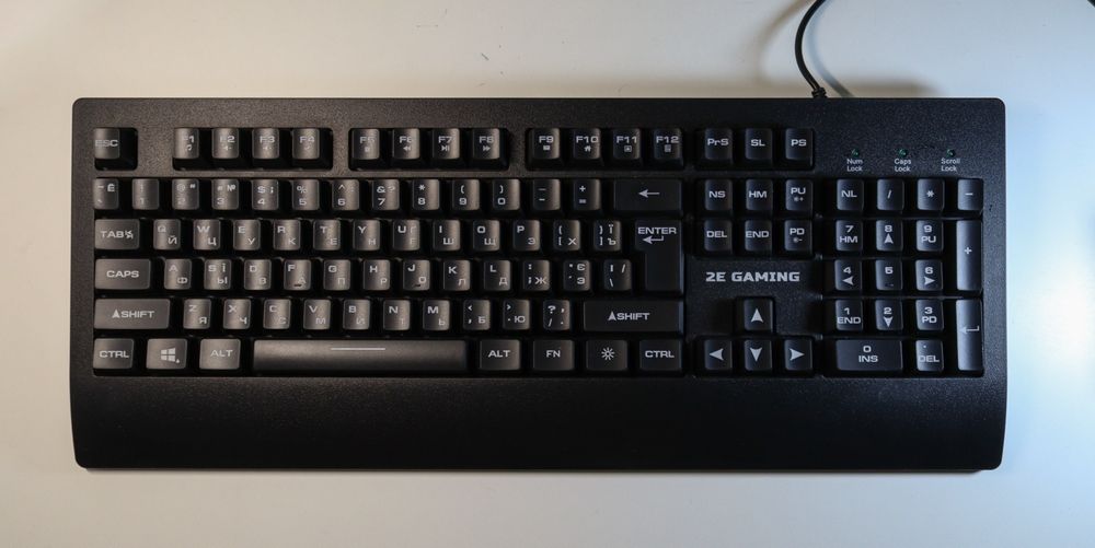 Клавиатура 2E Gaming с подсветкой