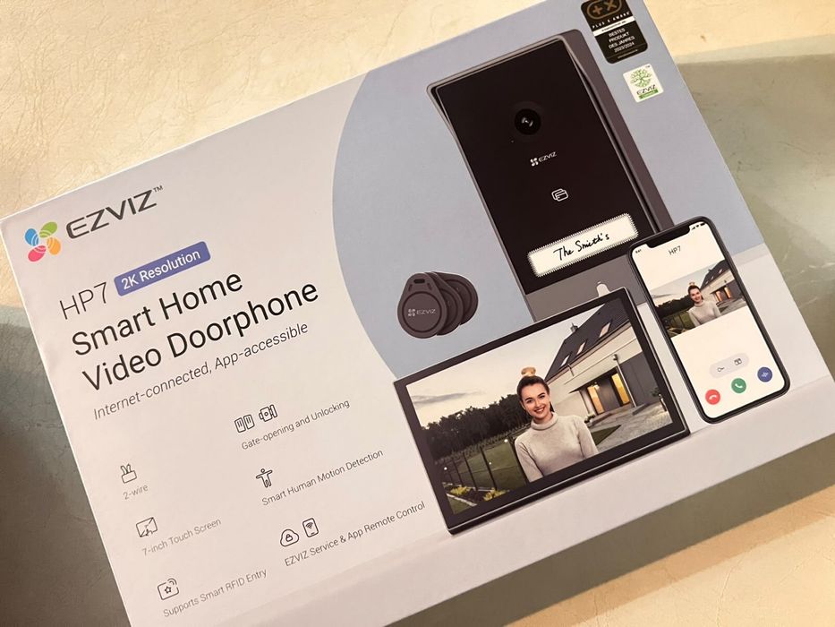 EZVIZ HP7 2k Smart Home Video Doorphone