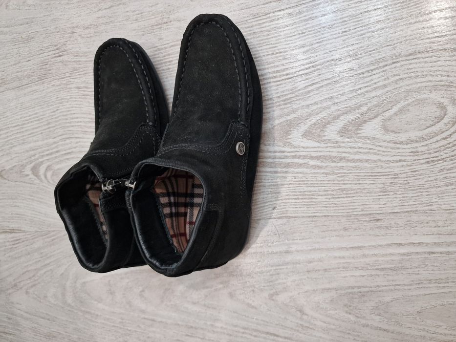 Замшевые ботинки для мальчика