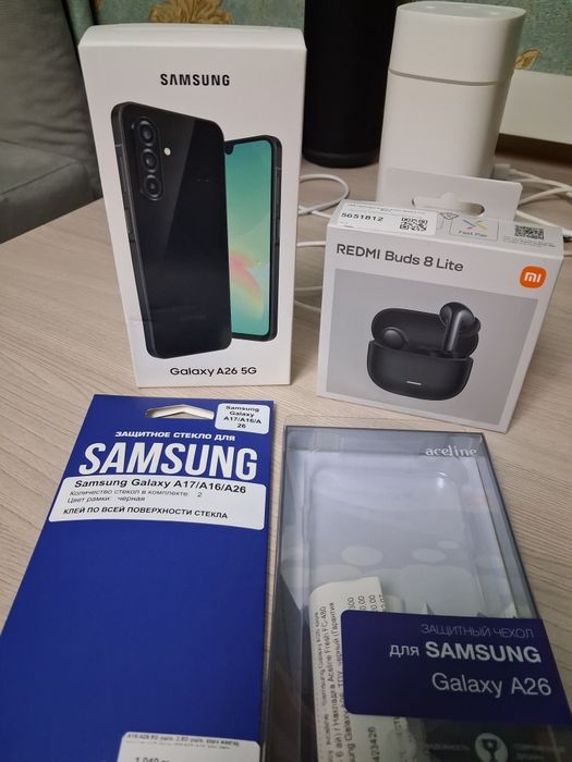 Samsung A26 5G 6/128гб чёрный