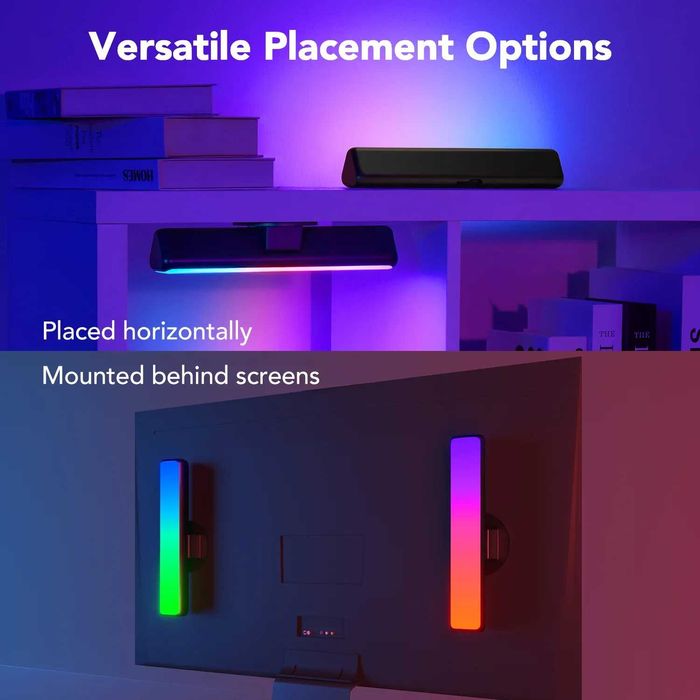 Govee RGBICWW WiFi + Bluetooth  Light Bars Alexa Google Assistant
