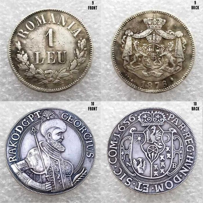 Moneda comemorativa Romania perioada 1868-1941 Replici