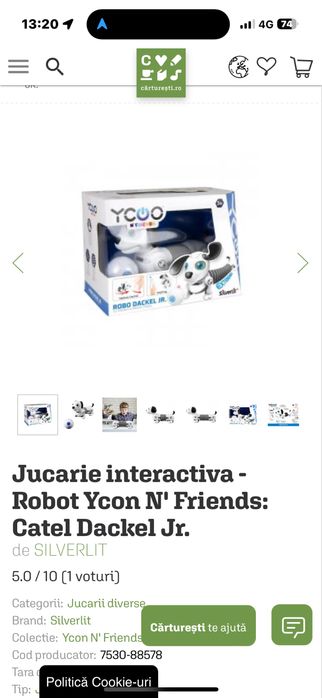 Jucarie Robot CATEL interactiv