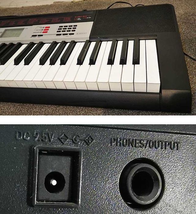 синтезатор клавир CASIO CTK-1500 пиано с 5 октави и плътни клавиши