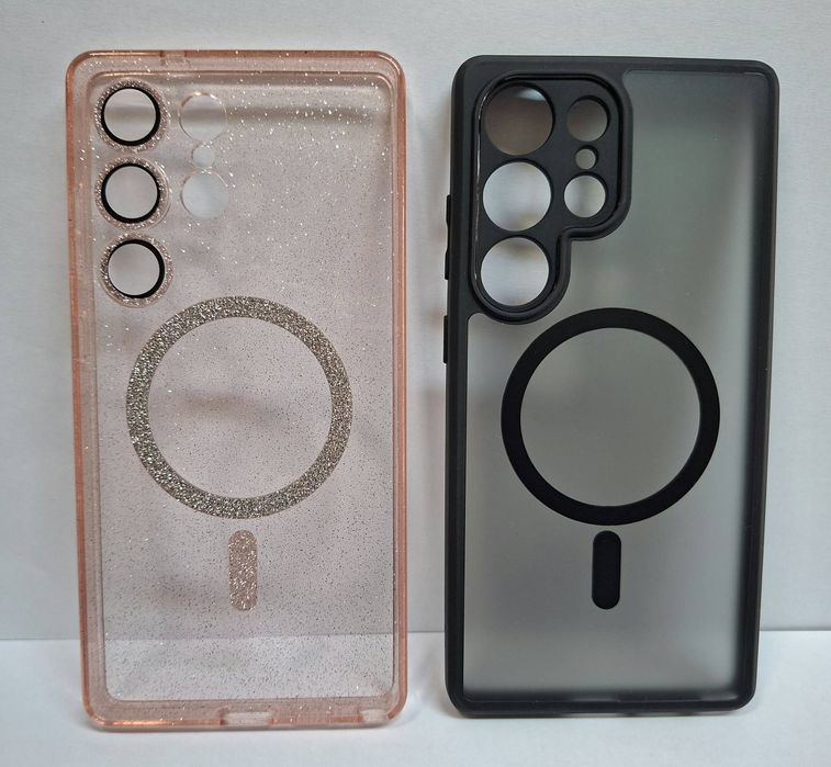 Гръб Mag Safe за Samsung S25 Ultra кейс за безжично зареждане