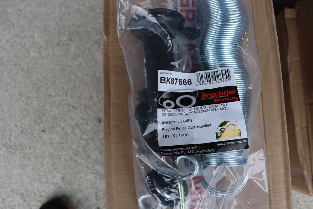 Set maner poarta cu arc si izolatori gard electric