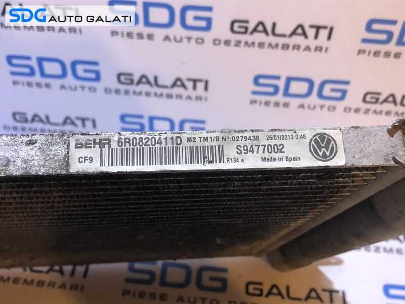 Radiator AC Aer Conditionat VW Polo 6R 1.2 2010 – 2018 Cod 6R0820411D [LC4067]