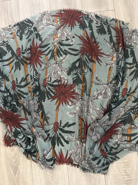 Esarfa Parfois albastra cu palmieri