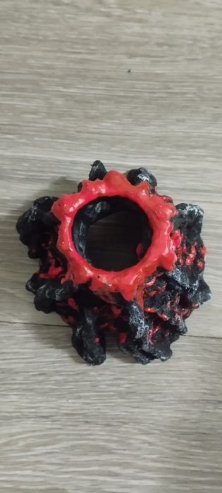 Вулкан декор для аквариума