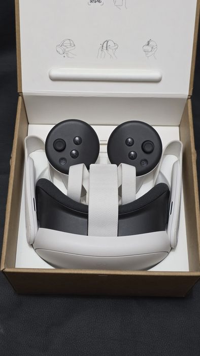 Meta Quest 3 512 GB + BOBOVR M3 + кабель