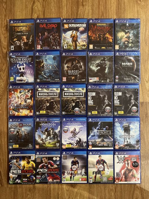 Игры на PlayStation5 и 4