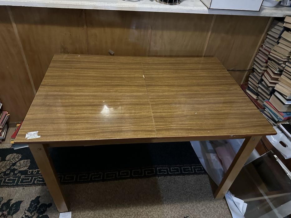 Стол раскладной и тумба