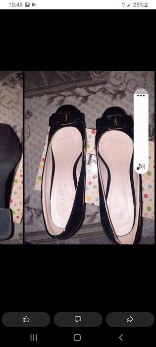 Pantofi de lac nr 36