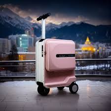 Чемодан скутер робот умный